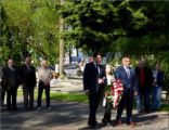 Prezydent Stalowej Woli Lucjusz Nadbereżny, Pani Edyta Bełżyńska-Solińska i przewodniczący Rady Mieskiej Stanisław Sobieraj