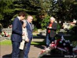 Prezydent Stalowej Woli Lucjusz Nadbereżny, Pani Edyta Bełżyńska-Solińska i przewodniczący Rady Mieskiej Stanisław Sobieraj