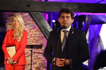 Prezydent Miasta Stalowej Woli Lucjusz Nadbereżny (fot. Roksana Bąk/www.mdkstalowawola.pl)