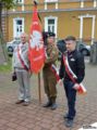 Sztandar 艢wiatowego Zwi膮zku 呕o艂nierzy Armii Krajowej Ko艂a Obwodu Nisko - Stalowa Wola (fot. Piotr Niemiec).