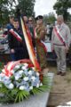 Sztandar 艢wiatowego Zwi膮zku 呕o艂nierzy Armii Krajowej Ko艂a Obwodu Nisko - Stalowa Wola (fot. Piotr Niemiec).