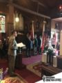 P艂k. Micha艂 Sprengel odczytuje list Ministra Obrony Narodowej Mariusza B艂aszczaka (fot. Jan Zawitkowski)