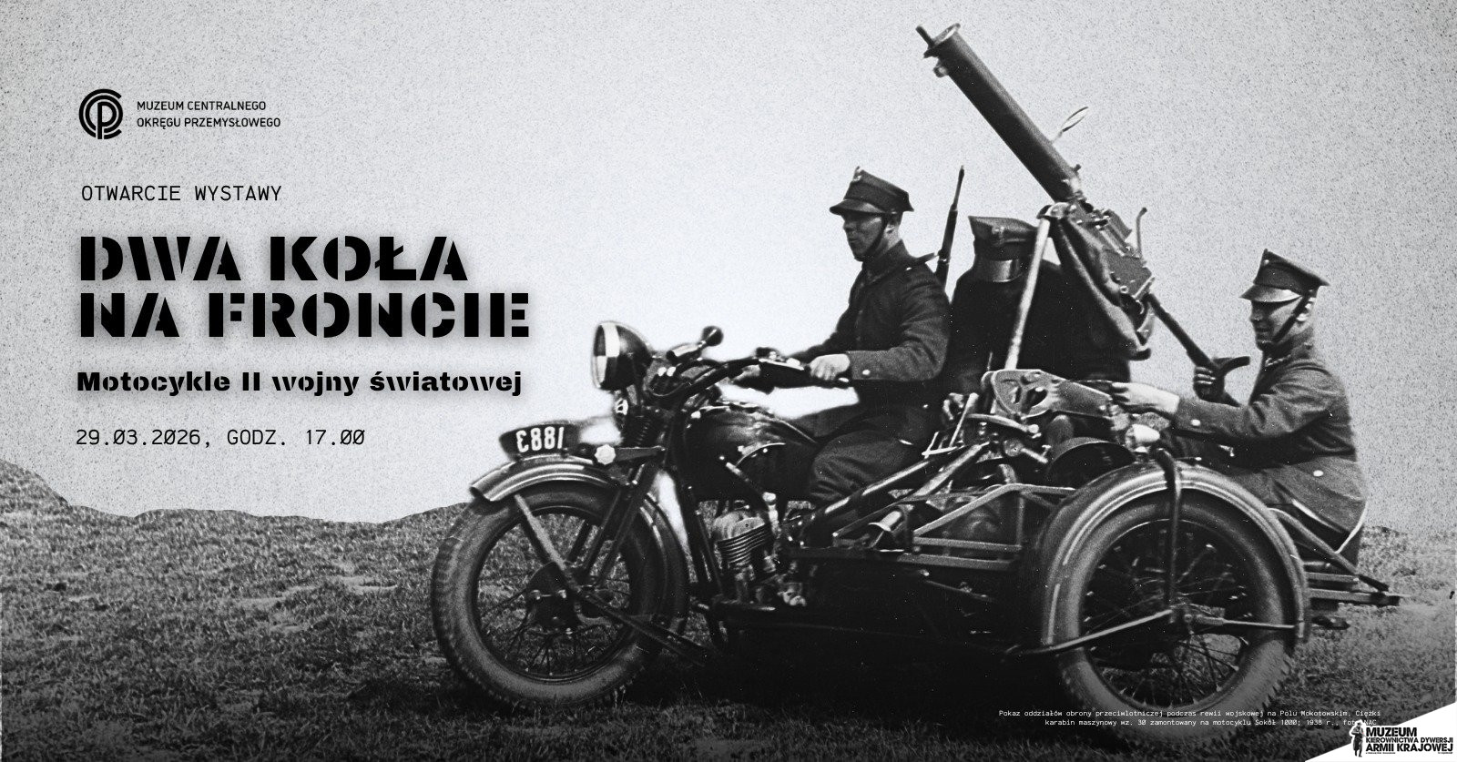 Wojskowe legendy na dwóch kołach na nowej wystawie w Muzeum COP w Stalowej Woli