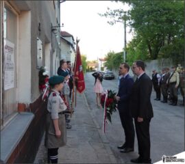 Poseł RP Rafał Weber oraz Radny Miejski Grzegorz Męciński