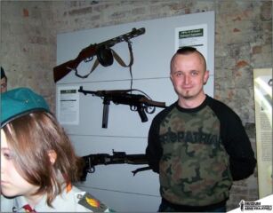 Łukasz Krawiec prezes Podkarpackiego Stowarzyszenia Poszukiwaczy "Ocalić od Zapomnienia"