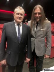 Minister Kultury prof. Piotr Gliński i Marek Wróblewski, Los Angeles 2019 r. (fot. Fundacja KEDYW)